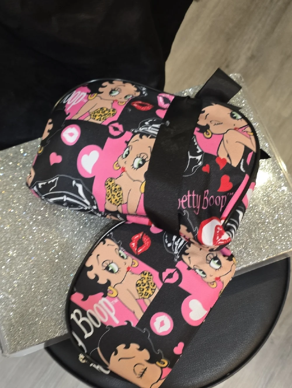Betty Boop 3-PC  Cosmetic Bag Set